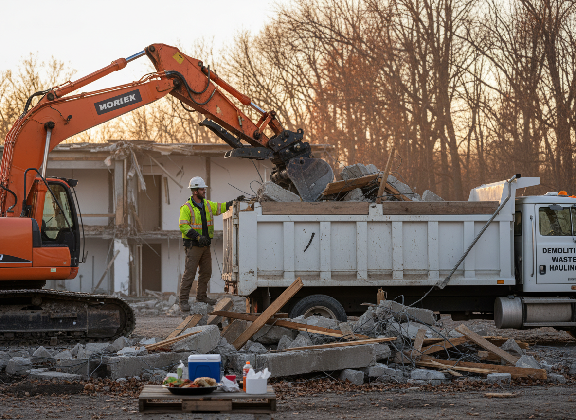 Roll Off Dump Trailer Rental in Midlothian, VA 23113